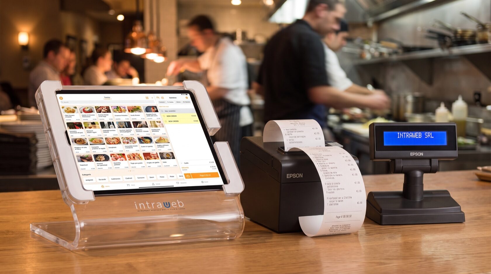 L'ordine del Self Order che arriva in cassa e stampa la comanda