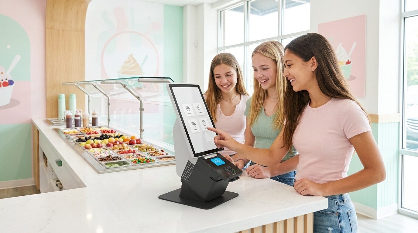 Totem Inkassa Micro in yogurteria