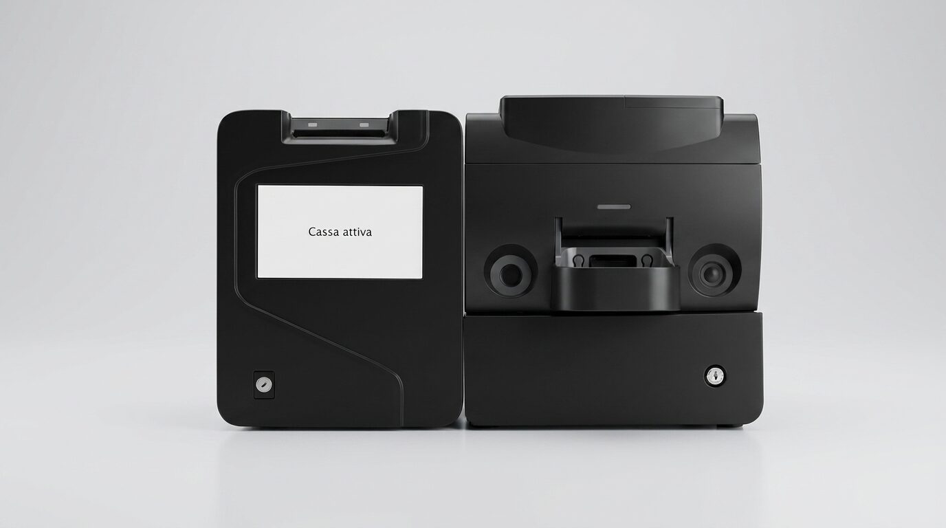 Il sistema Wi Cash: terminale di cassa e modulo di gestione del contante