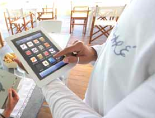 Ristorante: menu, ordinazioni e scontrini con iPad