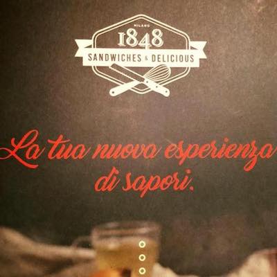 1848 Sandwiches&Delicious Logo intervista | Cassa Fiscale con iPad