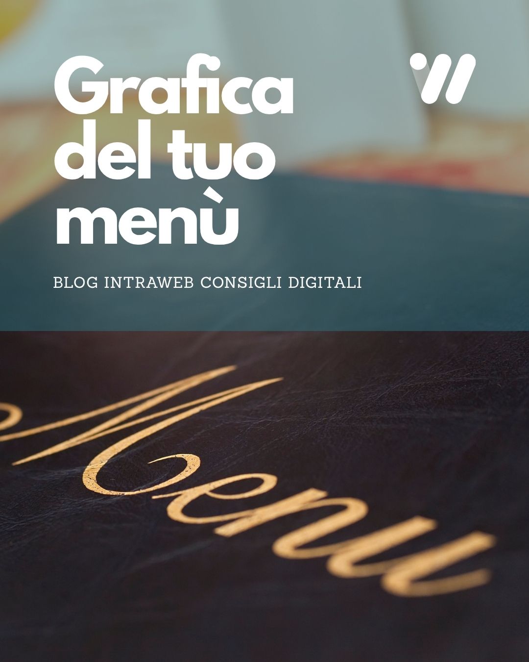 grafica del menu ristorante 1